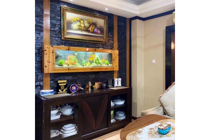 SEAZONE Wall Mounted Aquarium - Wooden SEAZONE Wall Mounted Aquarium - Wooden