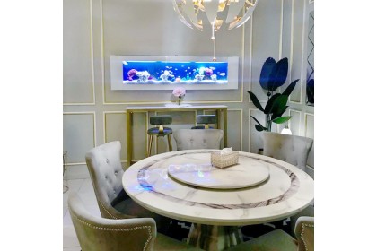 SEAZONE Wall Mounted Aquarium - Crystal White SEAZONE Wall Mounted Aquarium - Crystal White