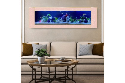 SEAZONE Wall Mounted Aquarium - Royal Gold SEAZONE Wall Mounted Aquarium - Royal Gold